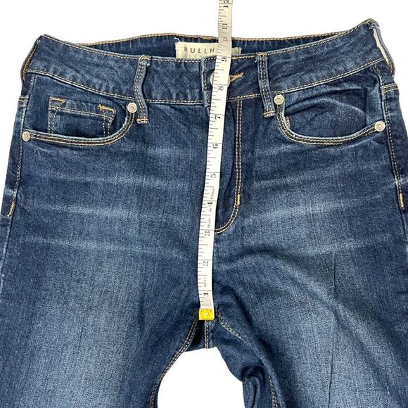 Bullhead Jeans High Rise Skinniest Dark Wash‎ Blue Denim Pants Women's 3 Juniors - Picture 5 of 11